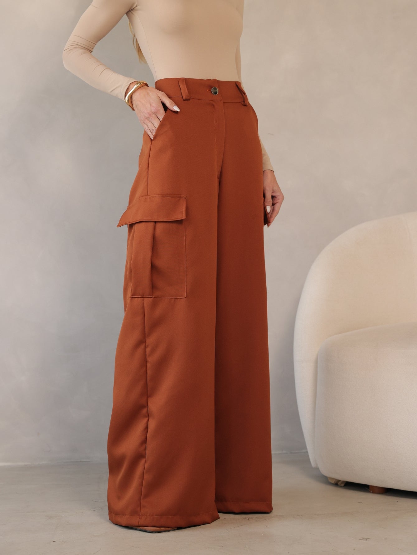Calça Cargo Alfaiataria - Raquel