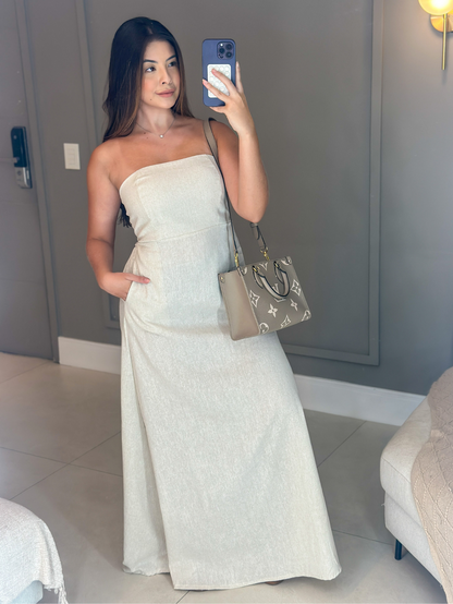 Vestido Mayara - Linho