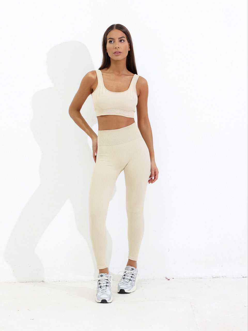 Legging seamless canelado max