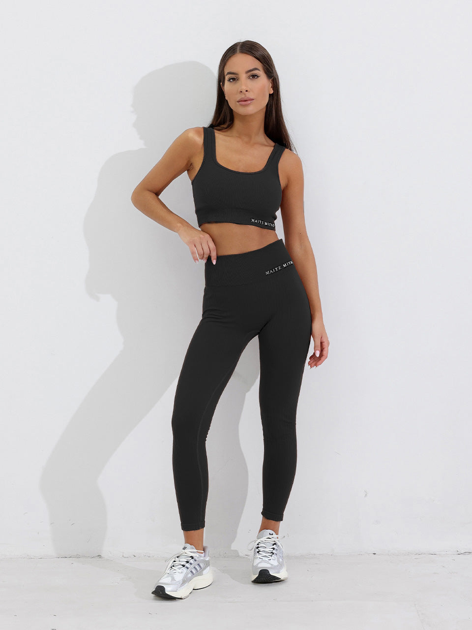 Legging seamless canelado max