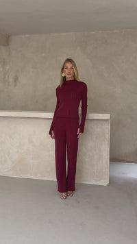 Stories de Conjunto modal blusa manga longa com dedinho e calça reta elegante comfy Boreal