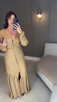 Stories de Vestido Adriana Longo Acinturado