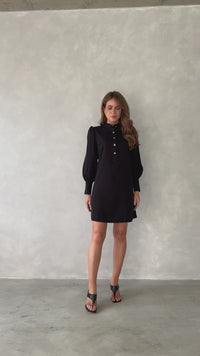 Stories de Vestido alfaiataria Manga longa Cinara