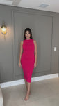 Stories de Vestido Laila - Midi Regata Canelado