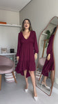 Stories de Vestido Alfaiataria Midi Rodado Lily