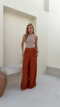 Stories de Calça Pantalona Fluida Comfy com Elástico e Bolso Lateral Maite