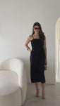 Stories de Vestido Longo Busto Elastex Linho Ariel