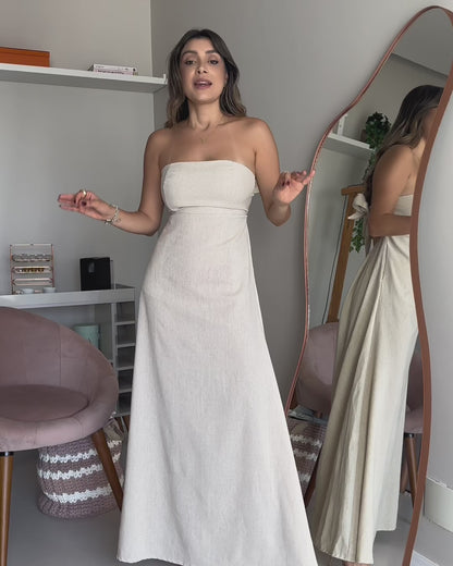 Vestido Mayara - Linho