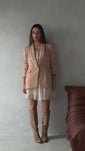 Stories de Blazer estruturado Alfaiataria Forrado com Botão - Cristal
