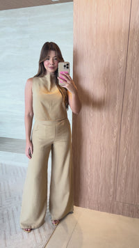 Stories de Conjunto Alfaiataria Calça Pantalona e Blusa Regata Hope