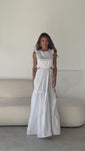 Stories de Vestido Longo Tricoline Vivian