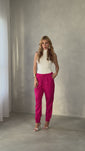 Stories de Calça Jogger linho